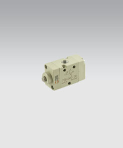 Van cơ khí 3/2 thường đóng, kiểu đẩy tay, ren 1/8'' - Mã 7001000100