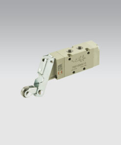 Van cơ khí 5/2, cần lăn một chiều (unidirectional roller), ren 1/8" - Mã 7001000610