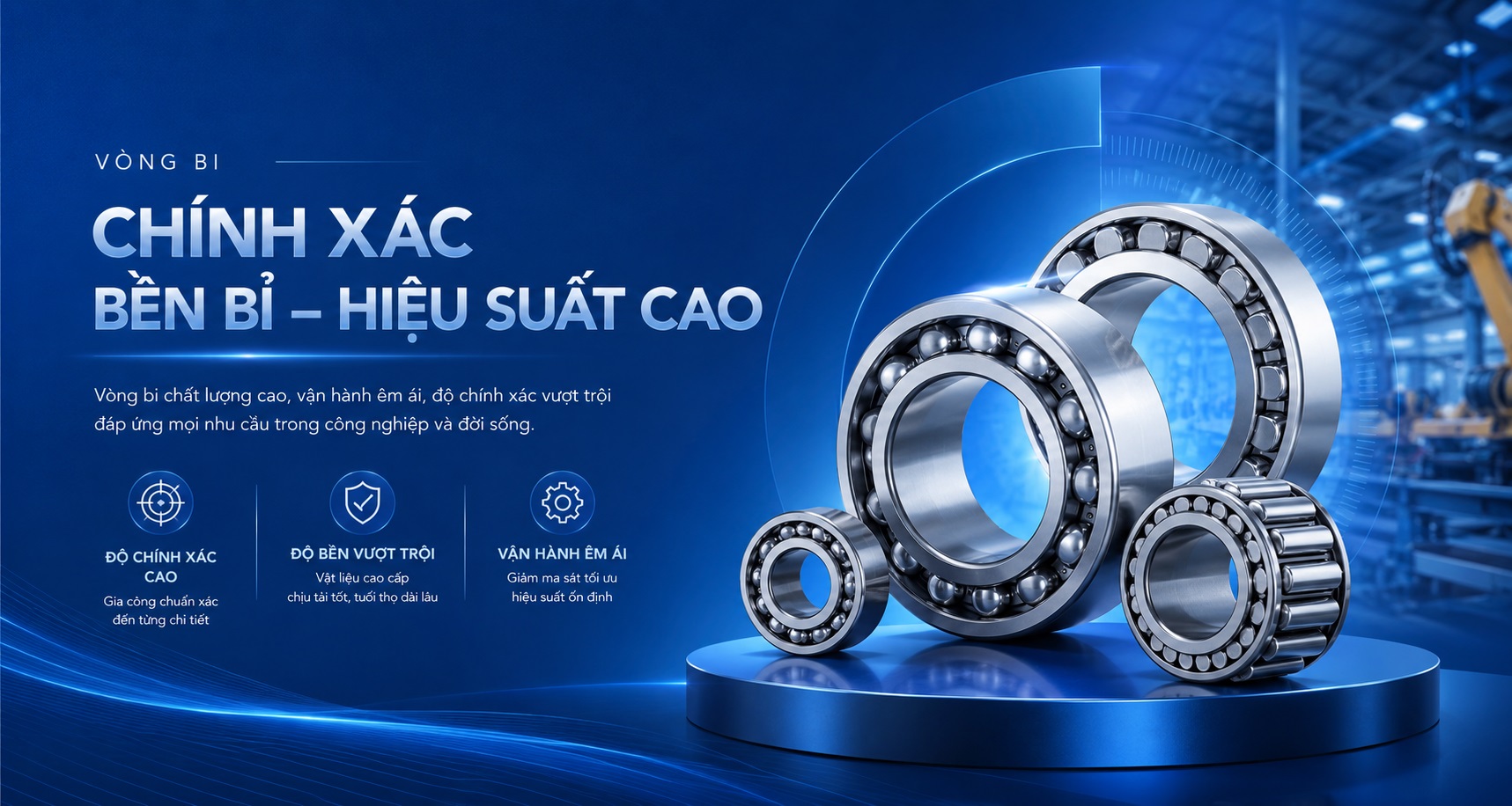 Kỹ sư đối chiếu loại vòng bi phù hợp với tải và tốc độ của máy