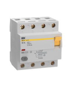 RCCB IEK KARAT MDV20-4-032-030 4P 32A 30mA 6KA TYPE AC