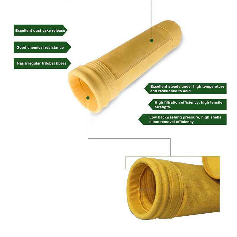 Túi lọc bụi chịu nhiệt P84 - Ảnh 2