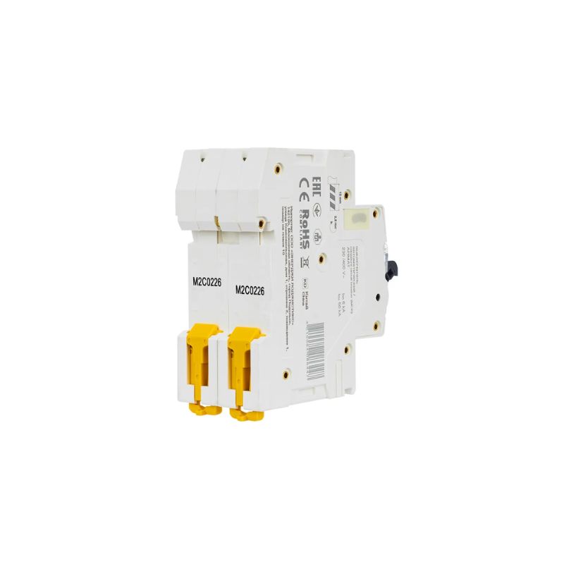 MCB IEK ARMAT M06N 2P 2A 6KA TYPE C - Ảnh 3