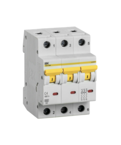 MCB IEK KARAT 60M 3P 4A 6KA TYPE C