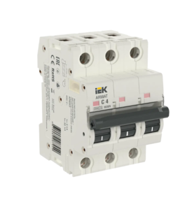 MCB IEK ARMAT M06N 3P 4A 6KA TYPE C