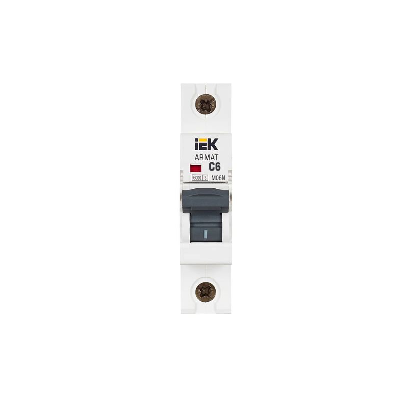 MCB IEK ARMAT M06N 1P 6A 6KA TYPE C - Ảnh 2