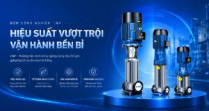 Sơ đồ dòng chảy trong bơm ly tâm cho cấp nước và tuần hoàn