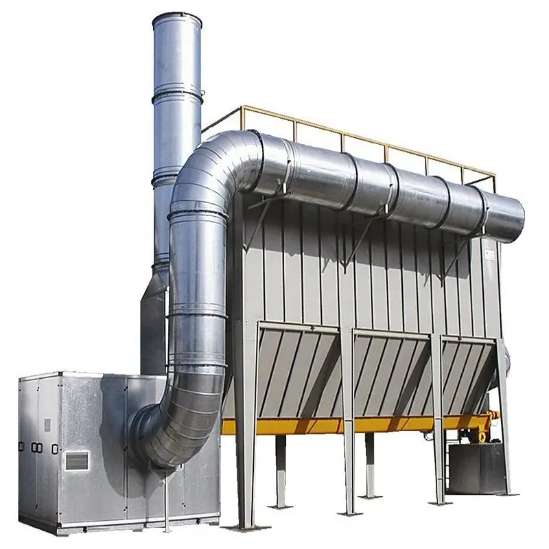 Hệ thống lọc bụi xử lý phế liệu