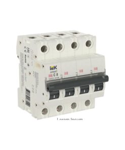 MCB IEK ARMAT M10N 4P 8A 6KA TYPE C