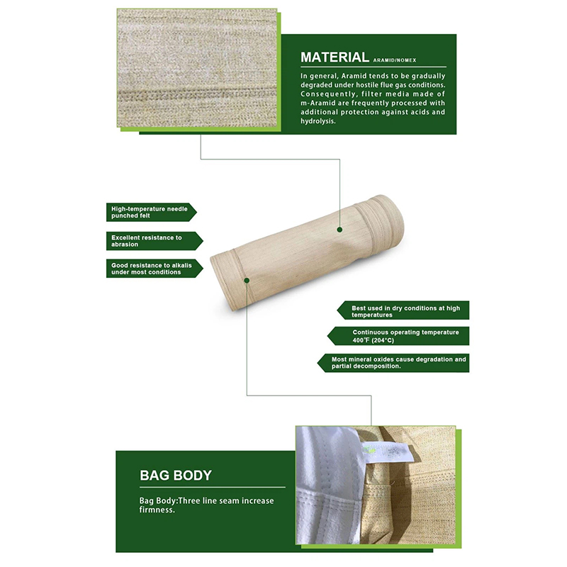 Túi lọc bụi Nomex - Ảnh 2