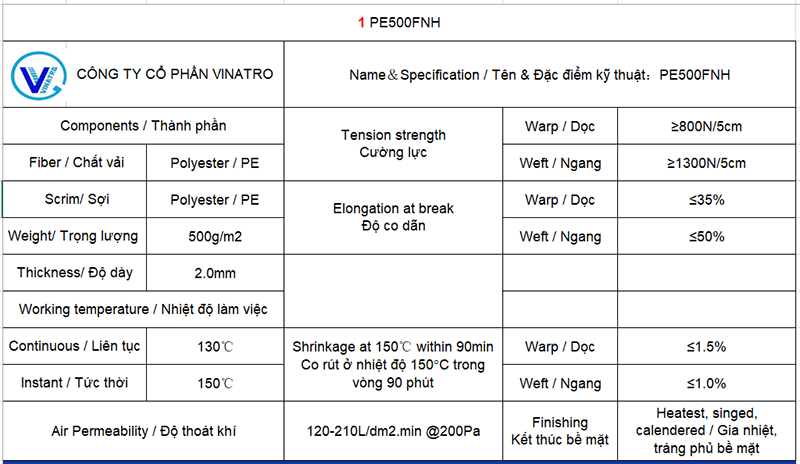 Túi lọc bụi polyester - Ảnh 2
