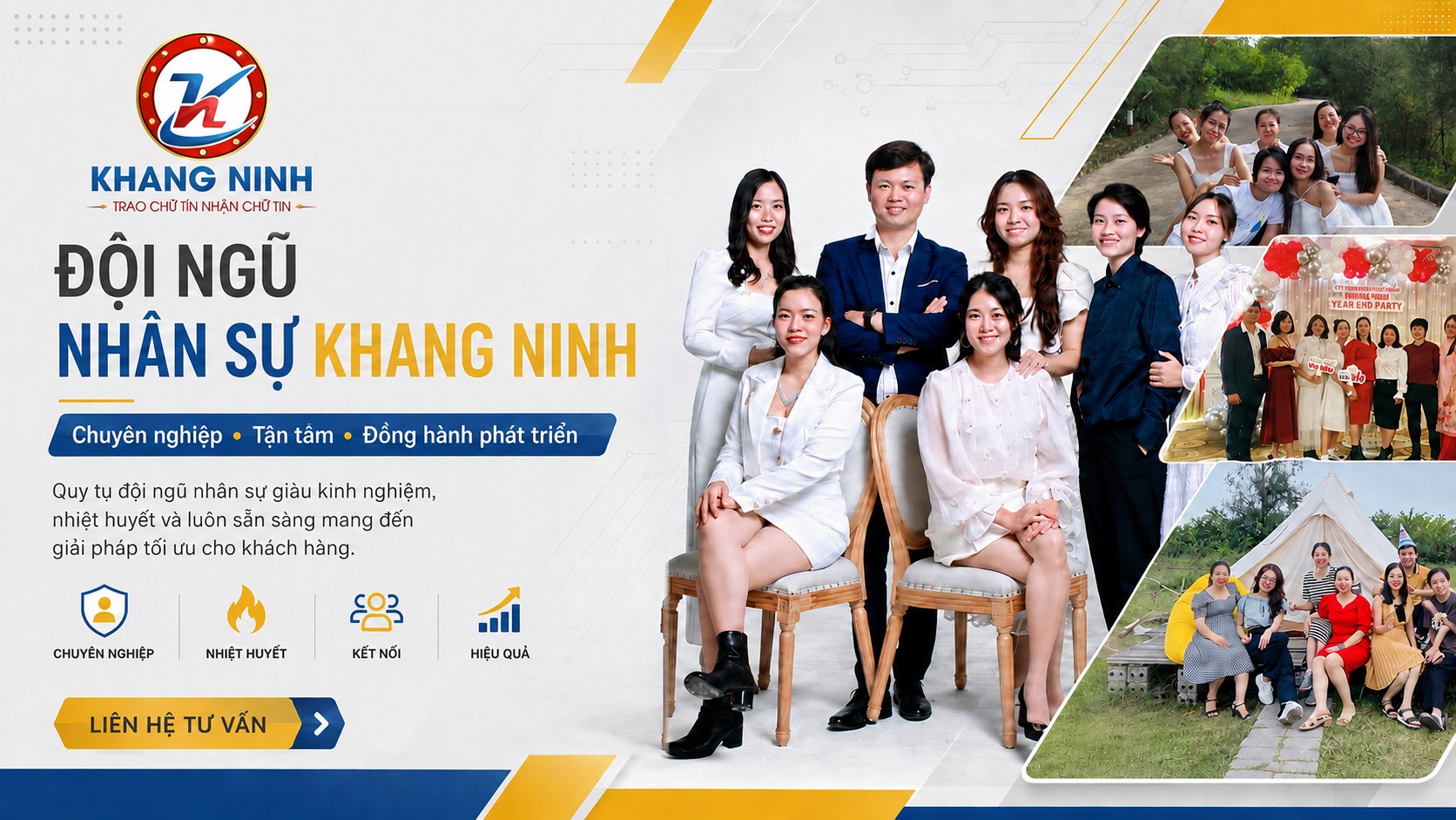 Đội ngũ nhân sự Khang Ninh