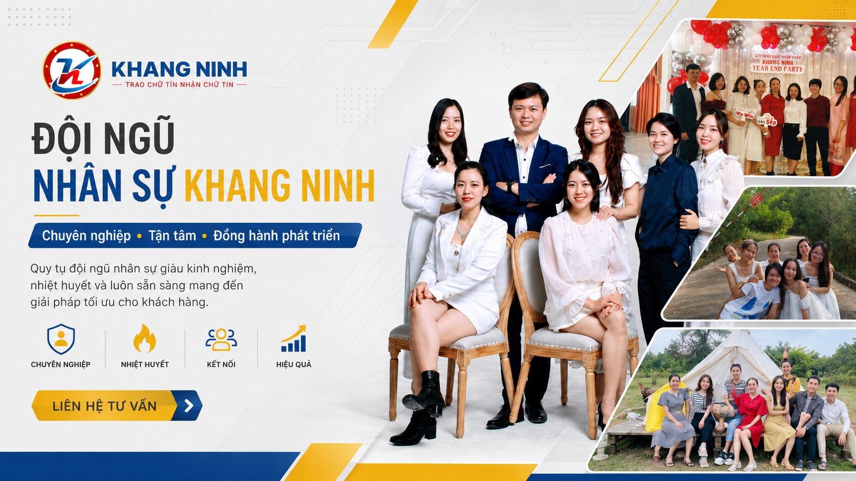 Đội ngũ nhân sự Khang Ninh